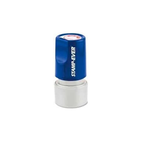 U.S. Stamp & Sign U.S. Stamp & Sign Stamp-Ever Pre-Inked Stamp, INITIAL HERE, 3/4" Diameter, Red 5975